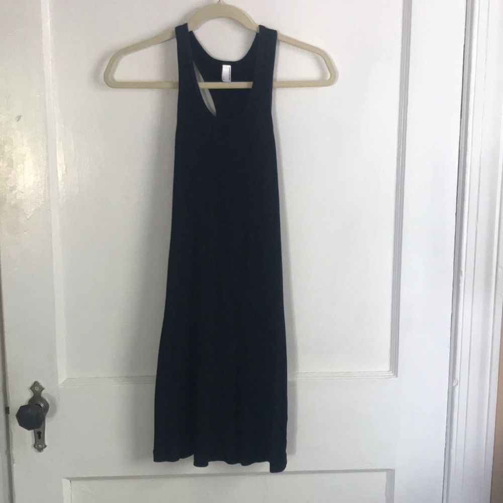 American Apparel Black Tank Dress Size M